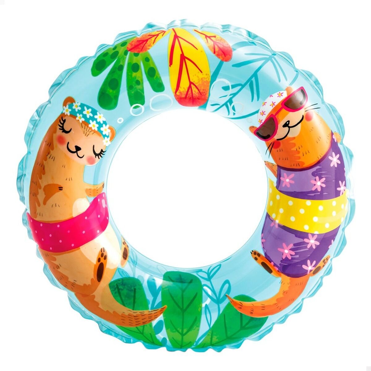 Oppustelig flydende donut Intex Ø 61 cm (36 Enheder)